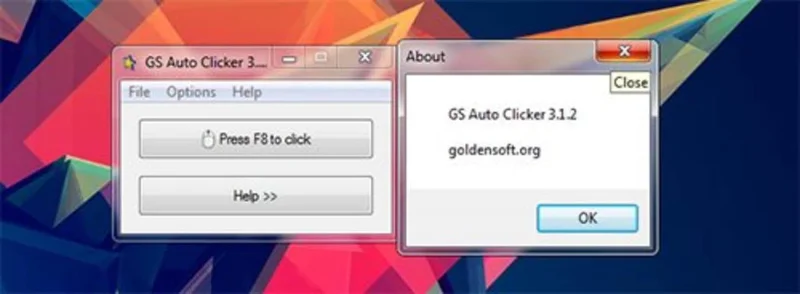 Použijte GS Auto Clicker