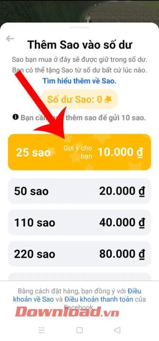 Navodila za dodeljevanje zvezdic igralcem iger na Facebook Gaming