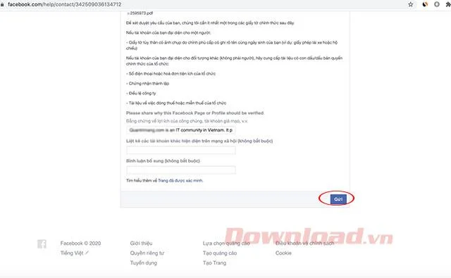Инструкции за създаване на зелени отметки за Facebook