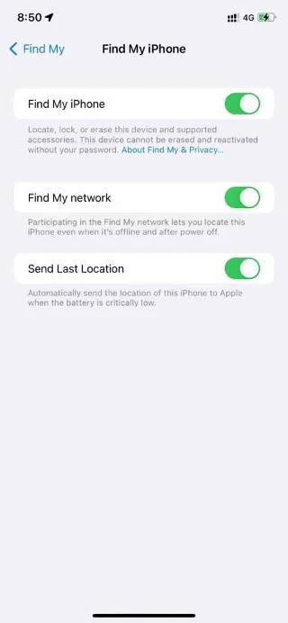 Kā novērst to, ka AirPods neparādās lietotnē Find My