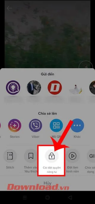 Инструкции за скриване на видеоклипове, публикувани в TikTok