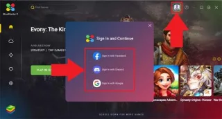 Izpētiet BlueStacks X datorā