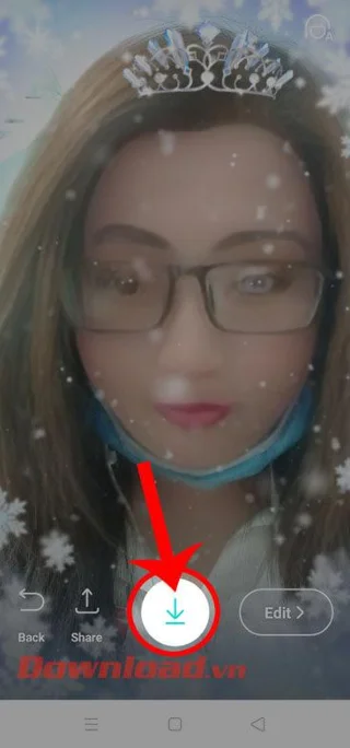 Norādījumi anime stila selfiju uzņemšanai ar B612