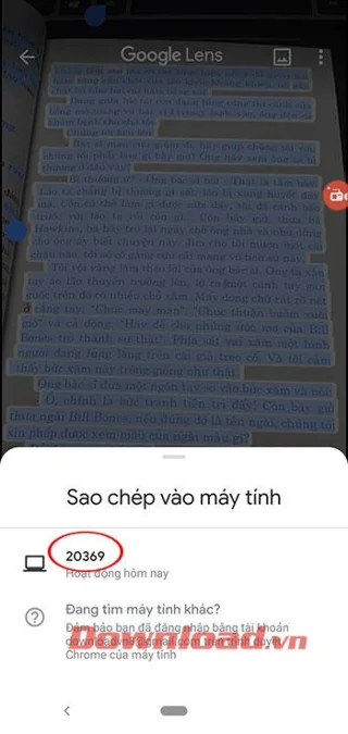 Kako kopirati ročno napisano besedilo v računalnik z uporabo Google Lens