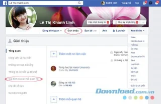 Navodila za spreminjanje odnosov na Facebooku