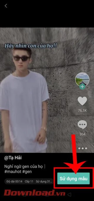 Инструкции за създаване на подозиращи гени популярни видеоклипове в TikTok