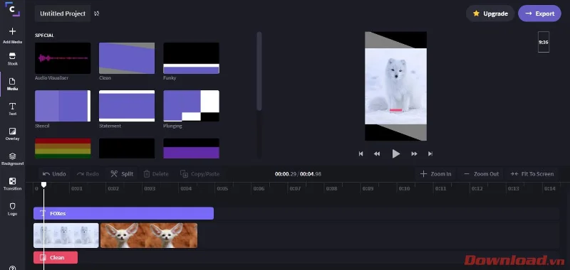 Инструкции за регистрация и използване на Clipchamp