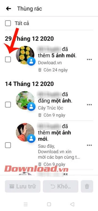 Instrukcijas, kā atjaunot izdzēstās ziņas pakalpojumā Facebook