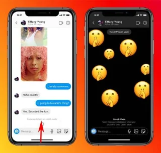 Navodila za samodejno brisanje sporočil Facebook Messenger