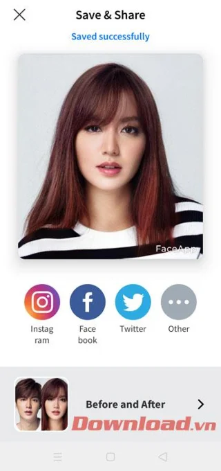 Norādījumi sejas maiņai, izmantojot lietojumprogrammu FaceApp