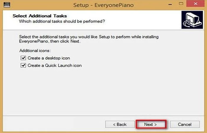 Navodila za namestitev programske opreme Everyone Piano