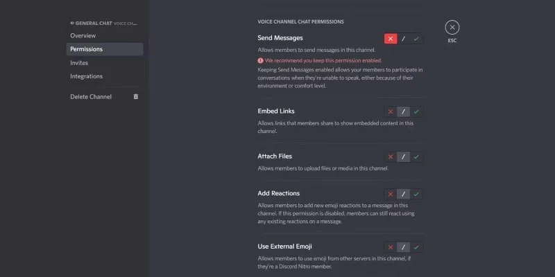 Как да изпращате съобщения в гласов канал на Discord