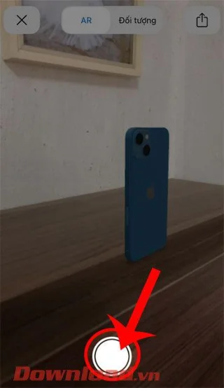 Norādījumi AR prezentāciju prezentēšanai iPhone 13 tālruņos