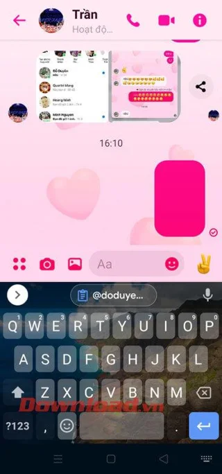 Kako poslati prazna besedilna sporočila v Facebook Messengerju