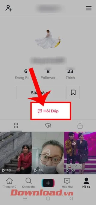 Pokyny pro používání funkce Q&A na TikTok