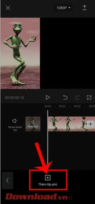 Norādījumi 2&nbsp;videoklipu apvienošanai, kas darbojas paralēli CapCut