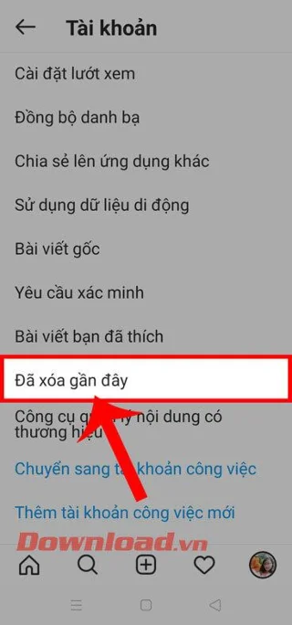 Navodila za pregled in obnovitev izbrisanih zgodb na Instagramu