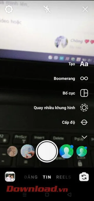 Инструкции за създаване на дъгов текст в Instagram Story