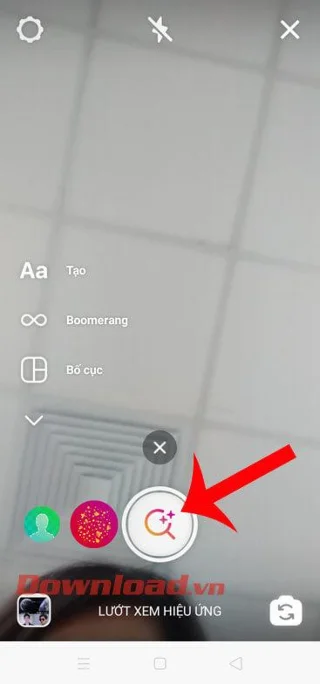 Инструкции за правене на снимки с пчелен ефект в Instagram