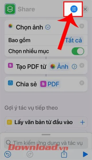 Utasítások a PDF-fájlok automatikus létrehozásához fényképekből az iPhone készüléken