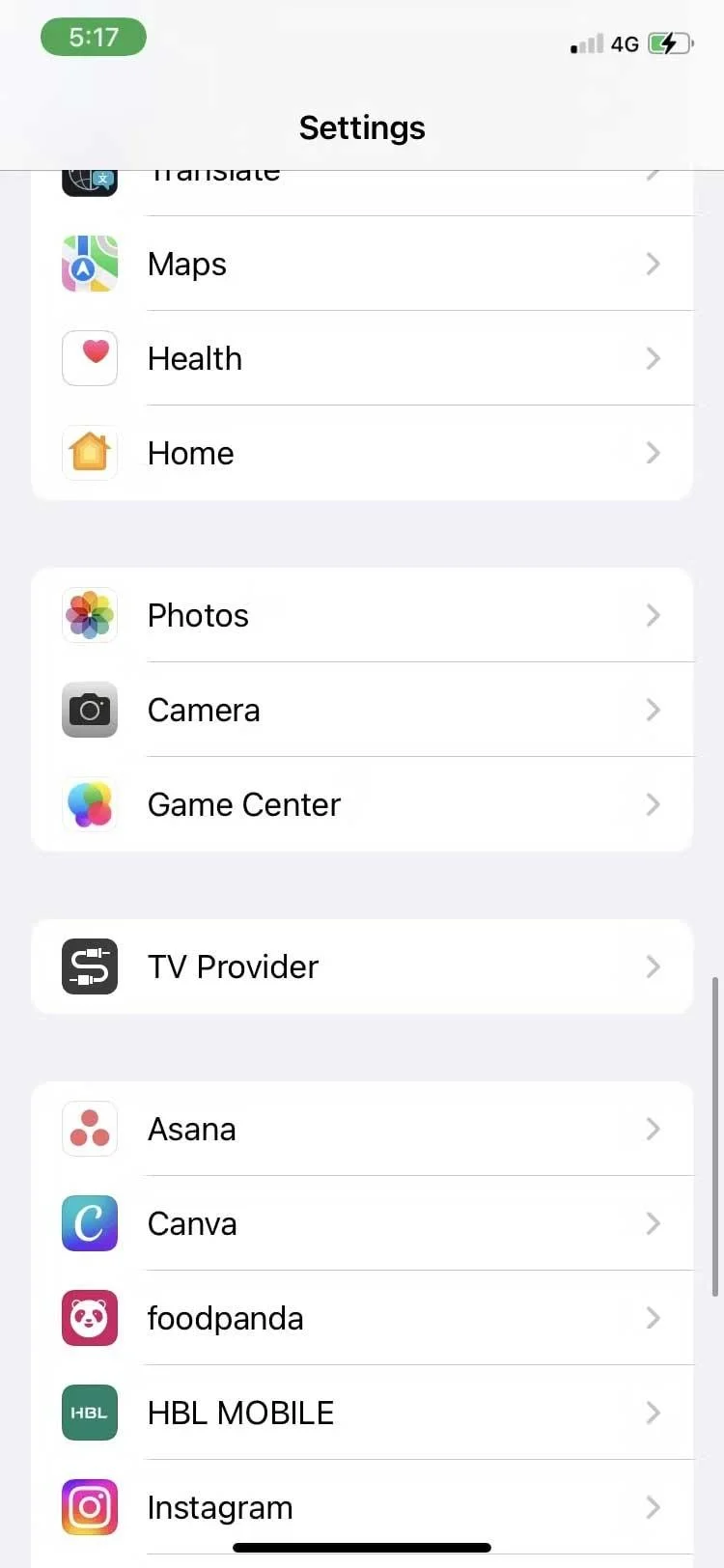 Kako omogočiti mrežne okvirje na iPhoneu