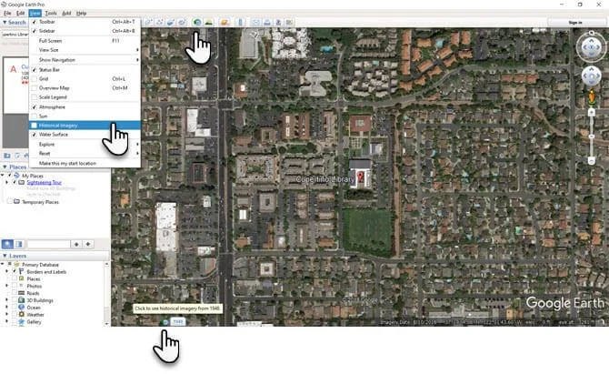 Как да видите сателитни изображения на къщата си в Google Earth