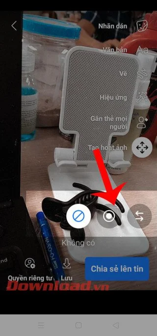 Navodila za vstavljanje animacij v Facebook Story