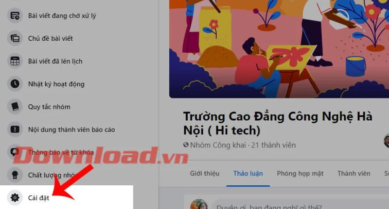 Navodila za spreminjanje povezave do skupine Facebook