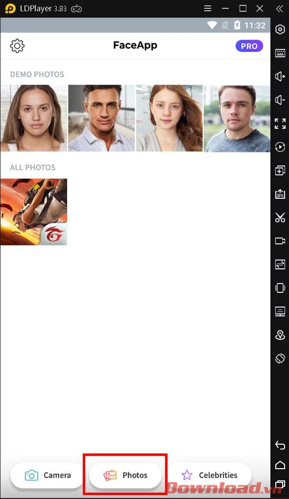 Navodila za namestitev in uporabo aplikacije Faceapp z uporabo emulatorja na osebnem računalniku