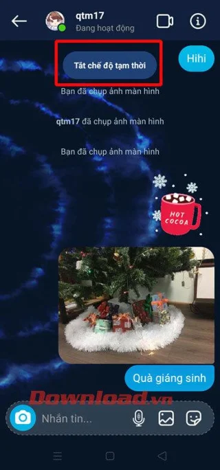 Инструкции за включване на временен режим в Instagram, така че съобщенията да могат да се самоунищожават