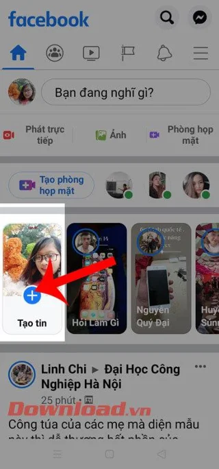Navodila za objavo več fotografij v isti Facebook zgodbi