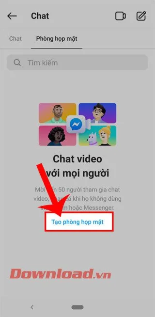 Navodila za skupinske video klice Messenger Rooms na Instagramu