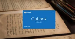 Как да коригирате блокирания Outlook на екрана за зареждане на профил