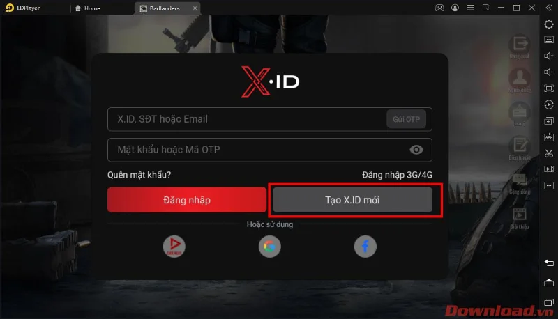 Norādījumi Badlanders Viettel lejupielādei un instalēšanai datorā