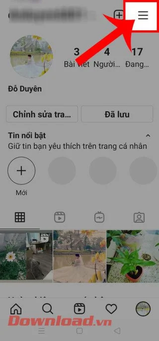 Navodila za izklop obvestil na Instagramu