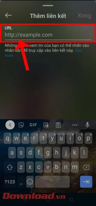 Инструкции за вмъкване на партньорски връзки в Instagram Story