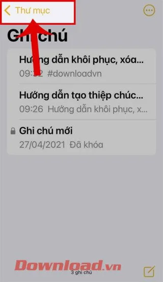Utasítások a jegyzetek kereséséhez iPhone-on a címkékkel