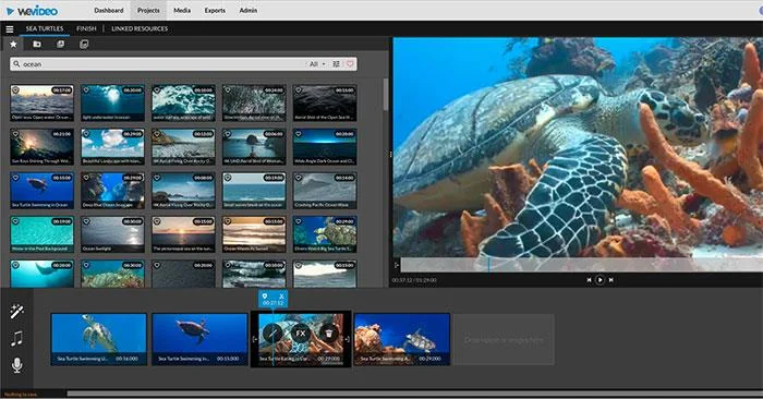 Norādījumi par Wevideo izmantošanu, lai profesionāli rediģētu videoklipus tiešsaistē