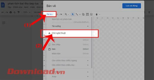 Norādījumi, kā rakstīt pirmo lielo burtu pakalpojumā Google dokumenti