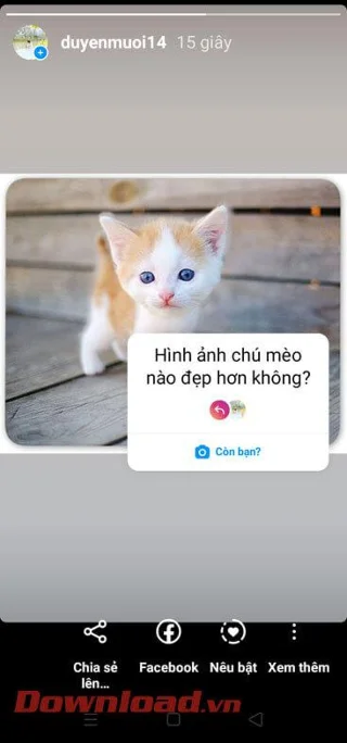 Navodila za dodajanje komentarjev v Instagram Story