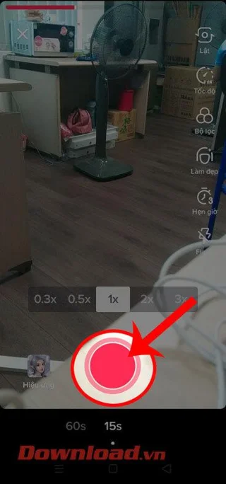 Инструкции за използване на функцията за видеозапис Stitch TikTok