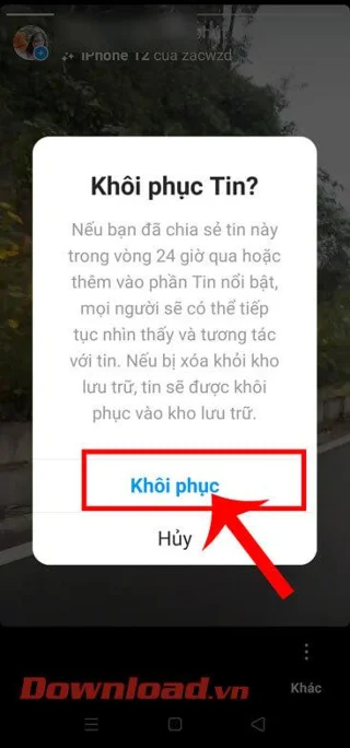 Navodila za pregled in obnovitev izbrisanih zgodb na Instagramu