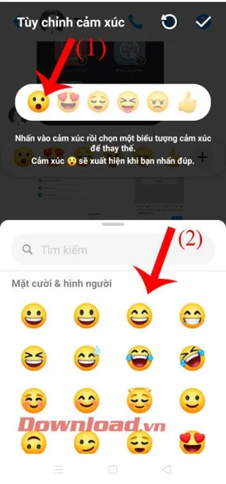 Navodila za spreminjanje vmesnika Facebook Messenger v temi za ljubezen in noč čarovnic