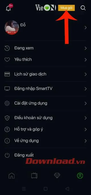 Navodila za nakup paketa VieON VIP