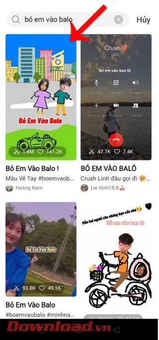 Navodila za ustvarjanje videov po trendu Daj me v nahrbtnik na TikTok