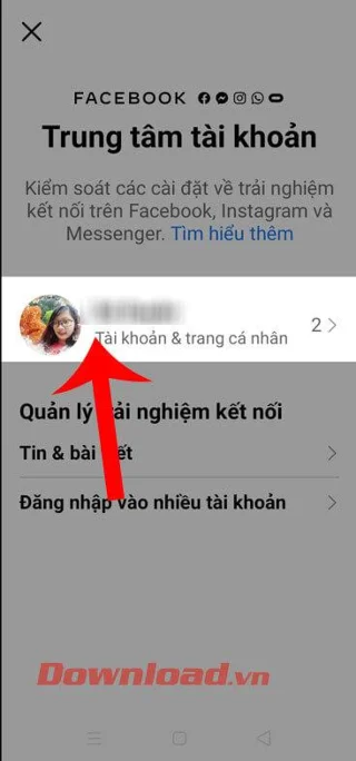 Navodila za ustavitev sinhronizacije Facebook in Instagram avatarjev
