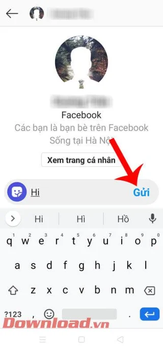 Norādījumi Facebook Messenger ziņojumapmaiņai pakalpojumā Instagram