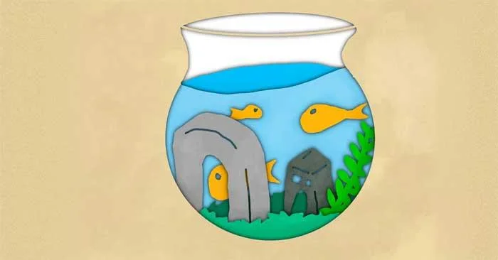Kako ustvariti učinek izrezanega papirja v Procreate