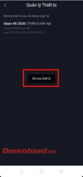 Инструкции за отдалечено излизане от Tik Tok акаунт