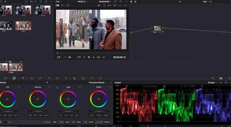 Kā lietot DaVinci Resolve krāsu korekcijas rīkus